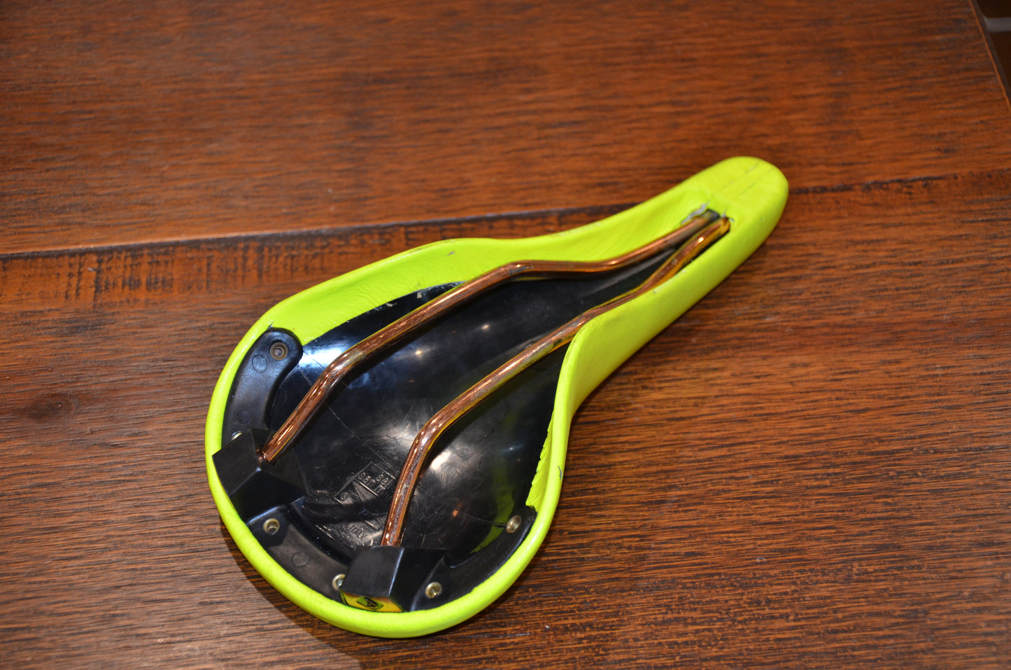 Colnago x San Marco Regal Girardi Saddle Neon Green Vintage Made in Italy