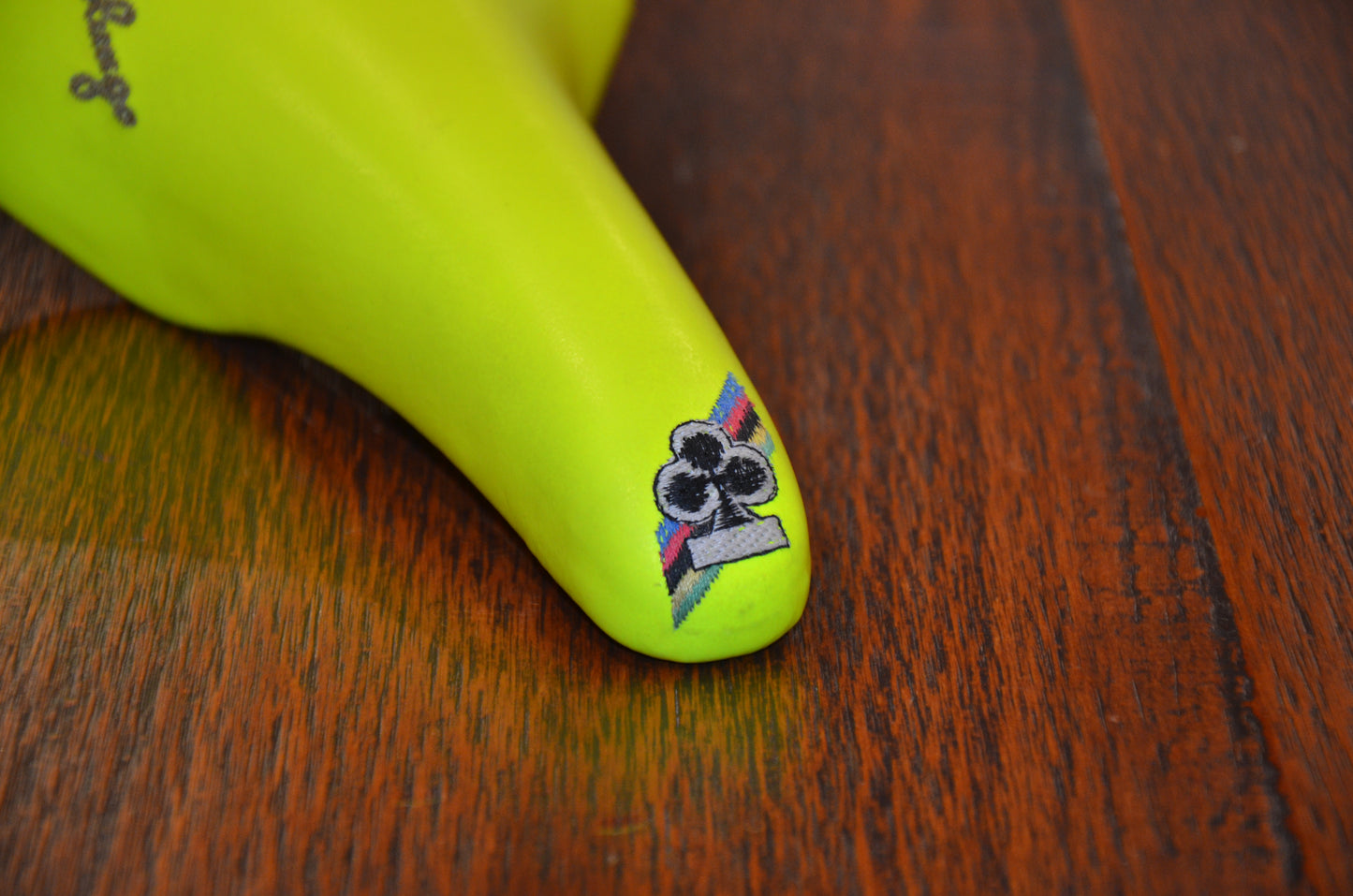 Colnago x San Marco Regal Girardi Saddle Neon Green Vintage Made in Italy