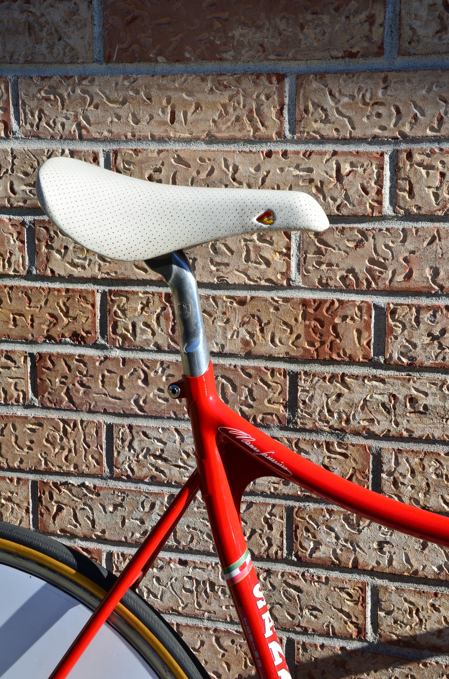 Sannino Pista Lo Pro 57cm Rosso Corsa Track Bike