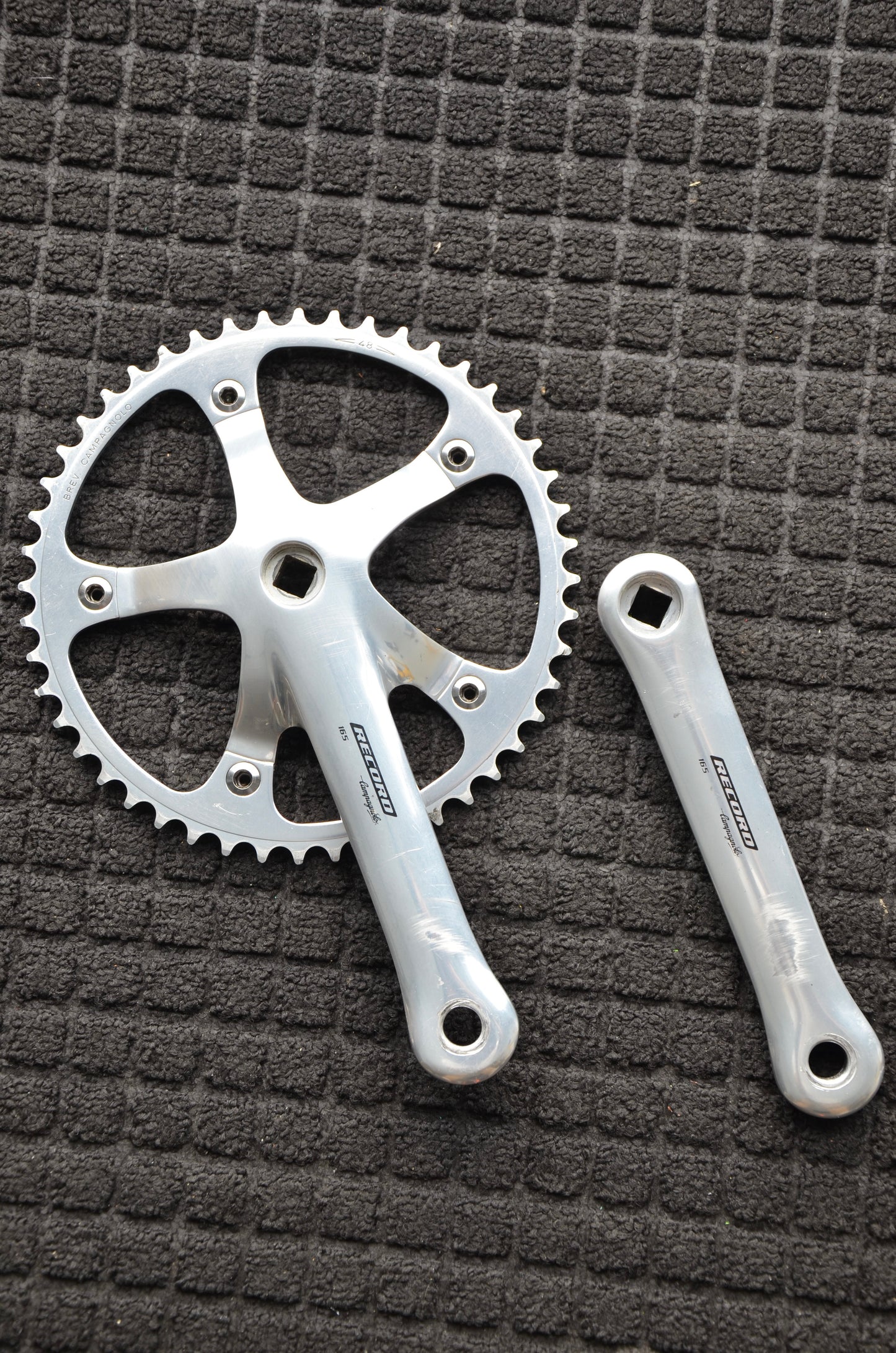 Campagnolo Record Crankset 165mm 48T
