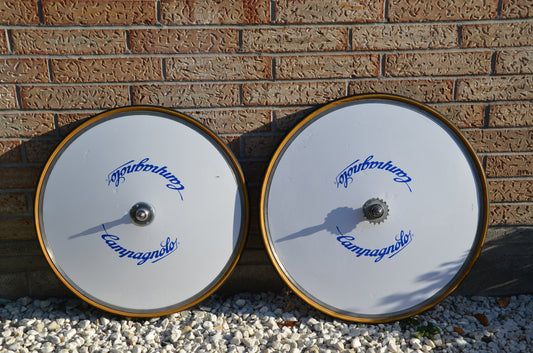 Campagnolo Khamsin Track Pursuit Wheelset 700c/650c Tubular
