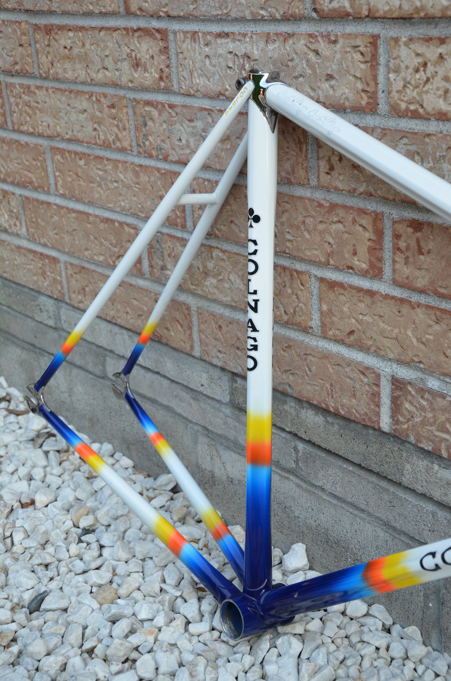 Colnago Master Lo Pro Pista Frameset 52cm Mapei Pursuit 650/700