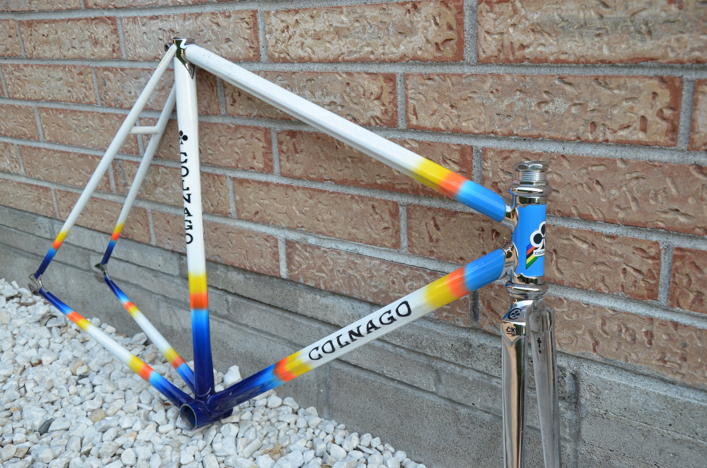 Colnago Master Lo Pro Pista Frameset 52cm Mapei Pursuit 650/700