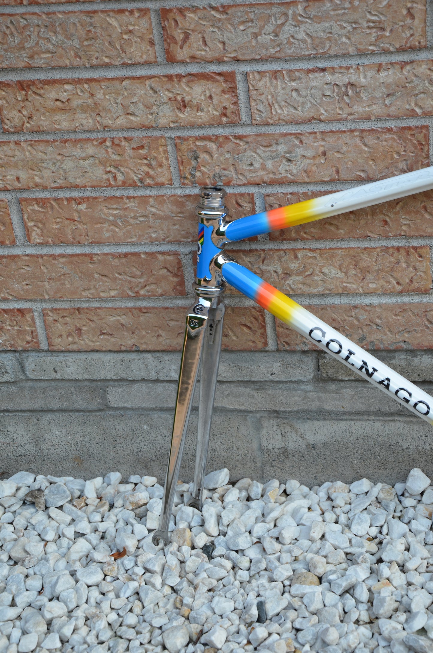 Colnago Master Lo Pro Pista Frameset 52cm Mapei Pursuit 650/700