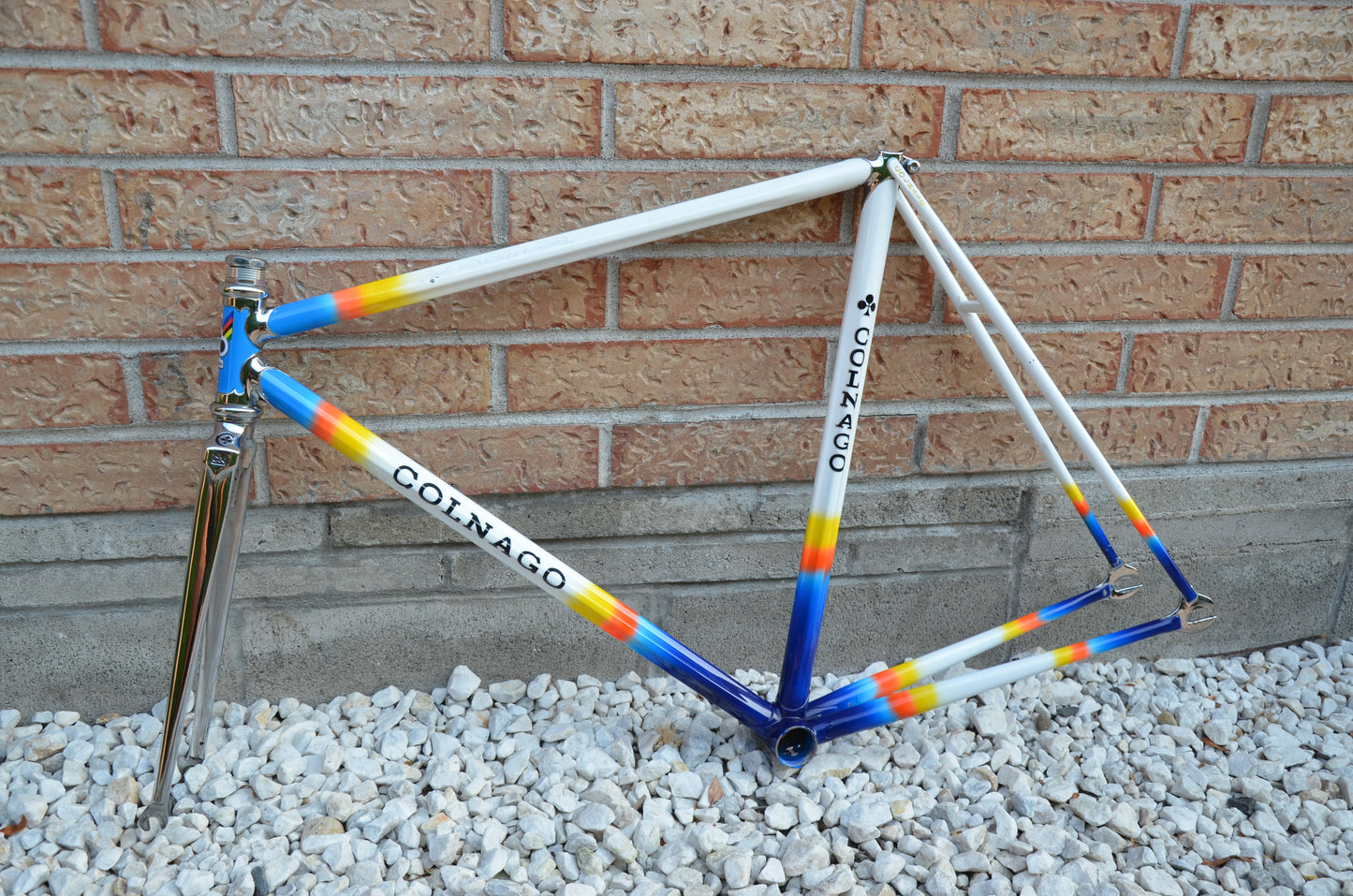 Colnago Master Lo Pro Pista Frameset 52cm Mapei Pursuit 650/700