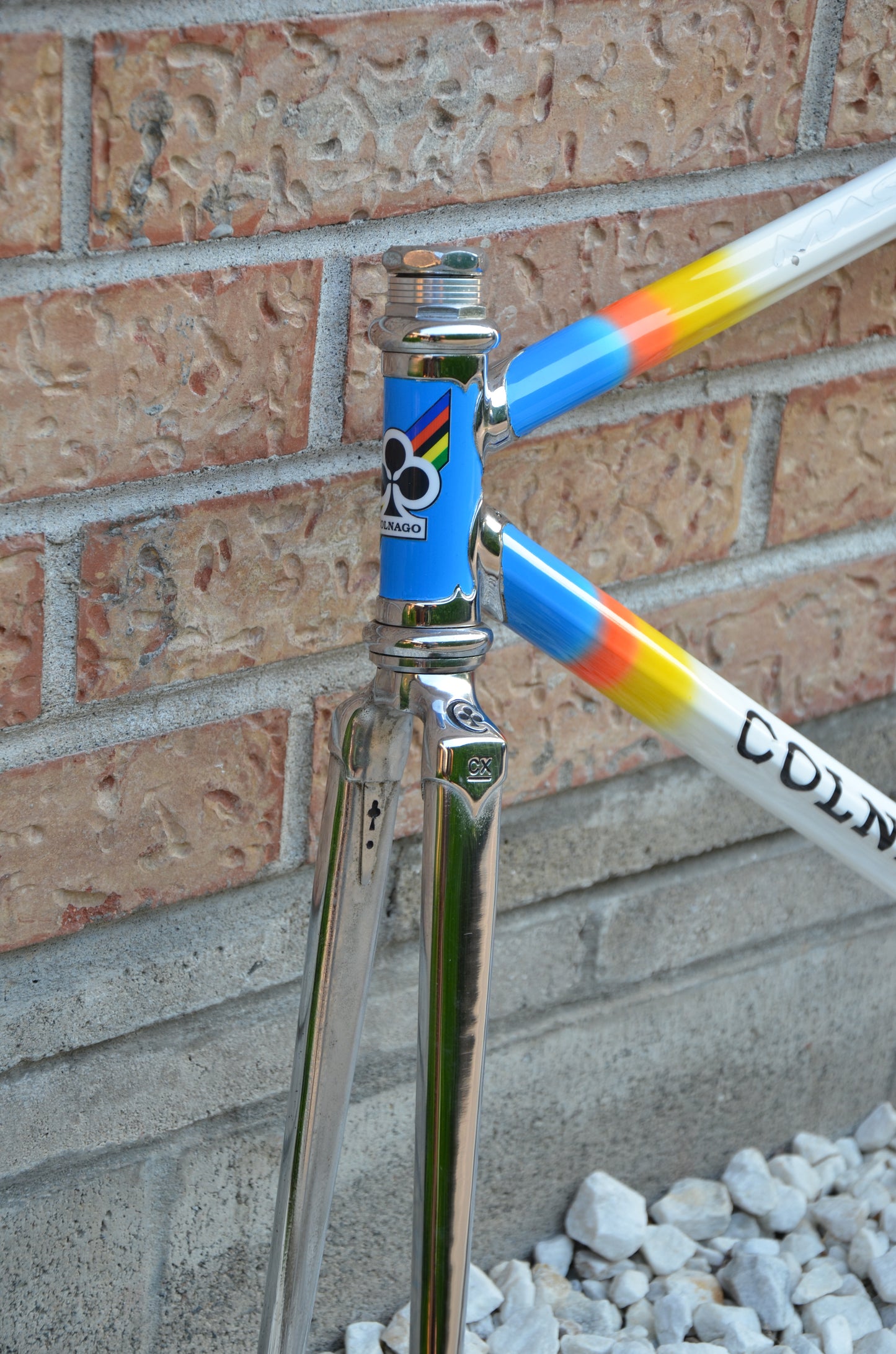 Colnago Master Lo Pro Pista Frameset 52cm Mapei Pursuit 650/700