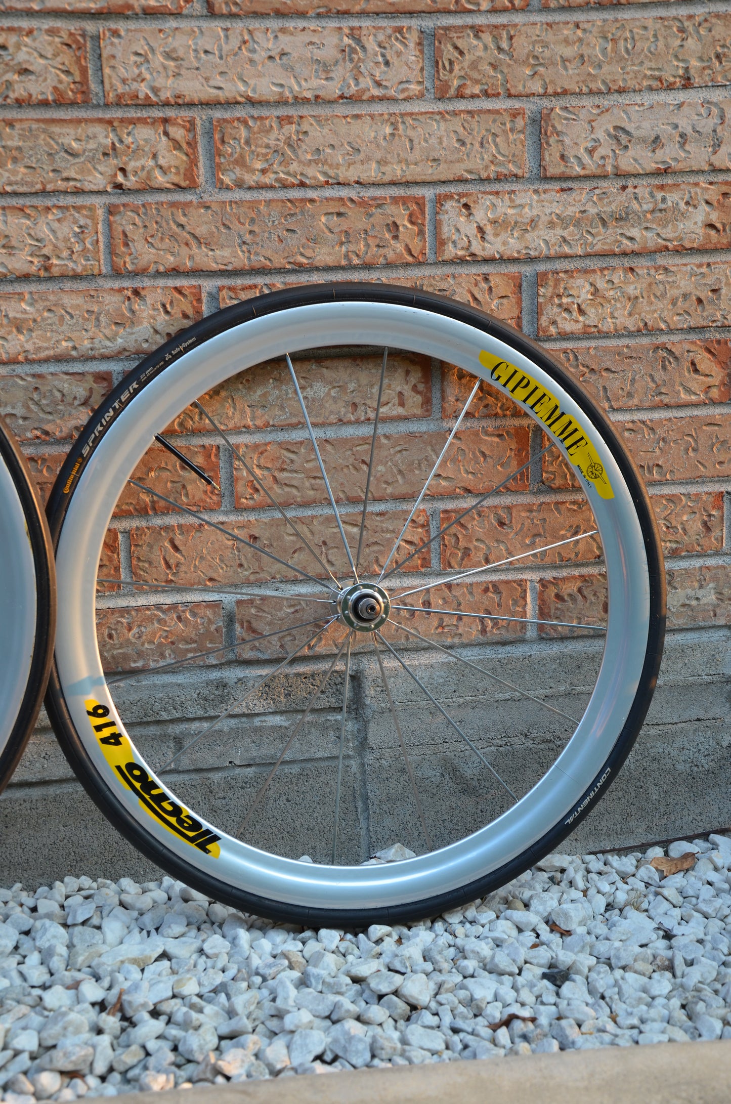 Gipiemme Techno 432 416 Track Wheelset 700c 650c Pursuit Pista Tubular