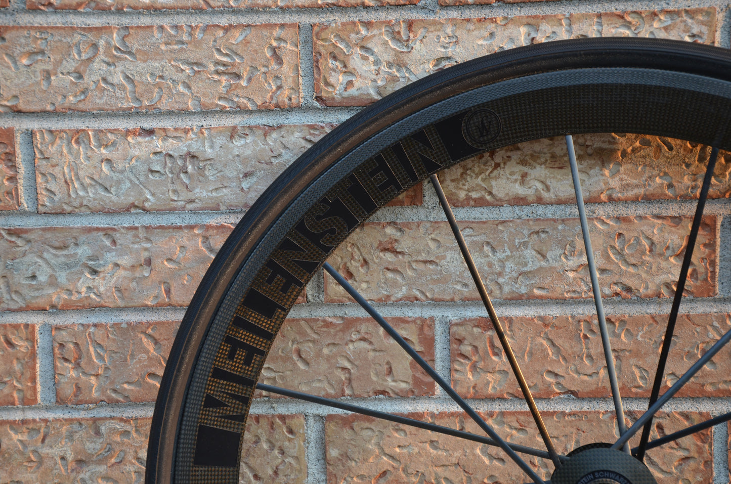 Lightweight Meilenstein Clincher Schwarz Front Wheel Rim Brake