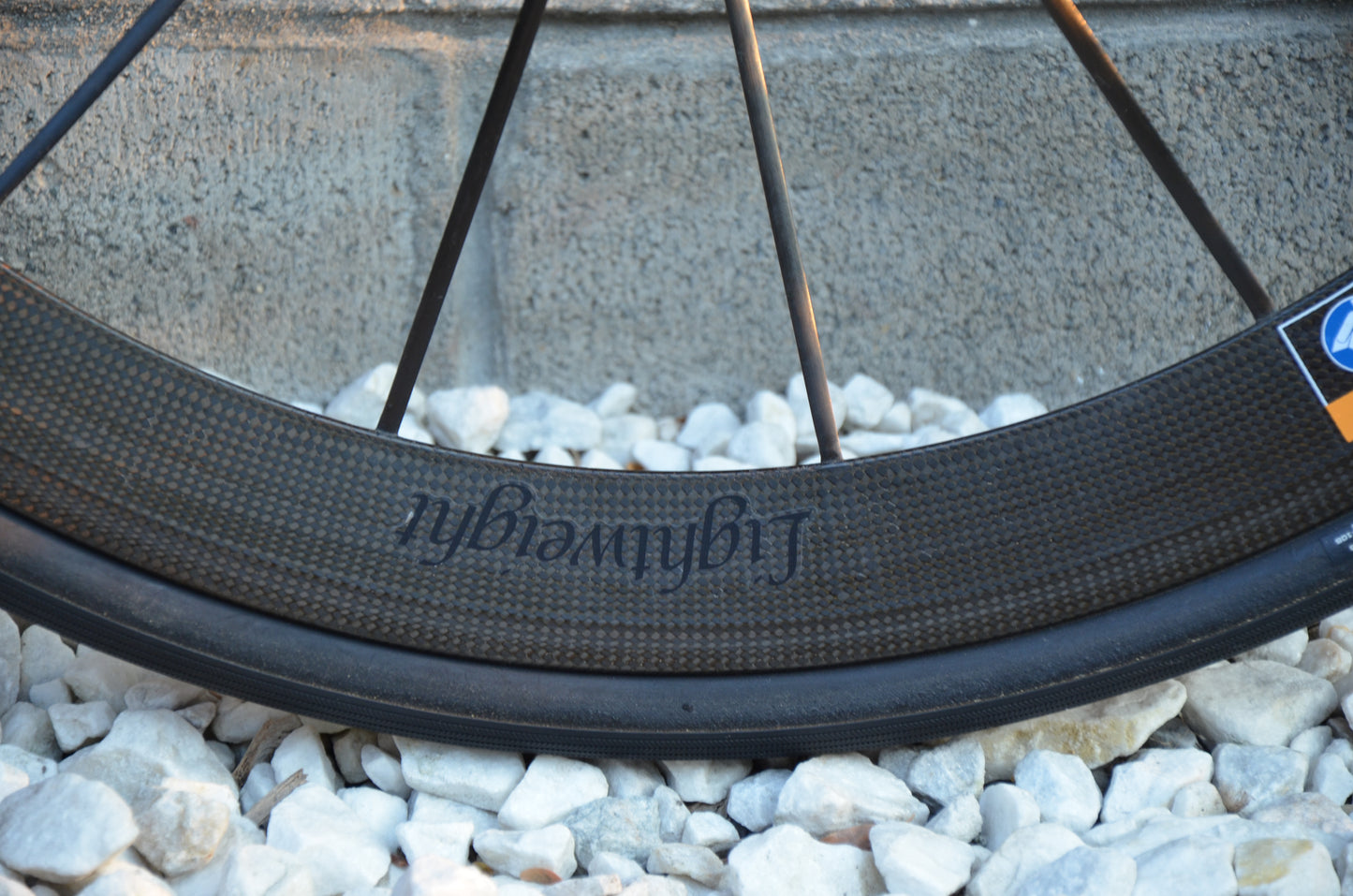 Lightweight Meilenstein Clincher Schwarz Front Wheel Rim Brake