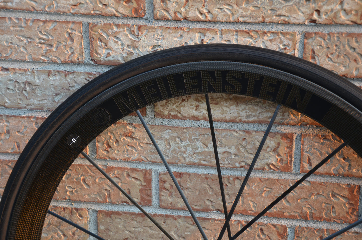 Lightweight Meilenstein Clincher Schwarz Front Wheel Rim Brake