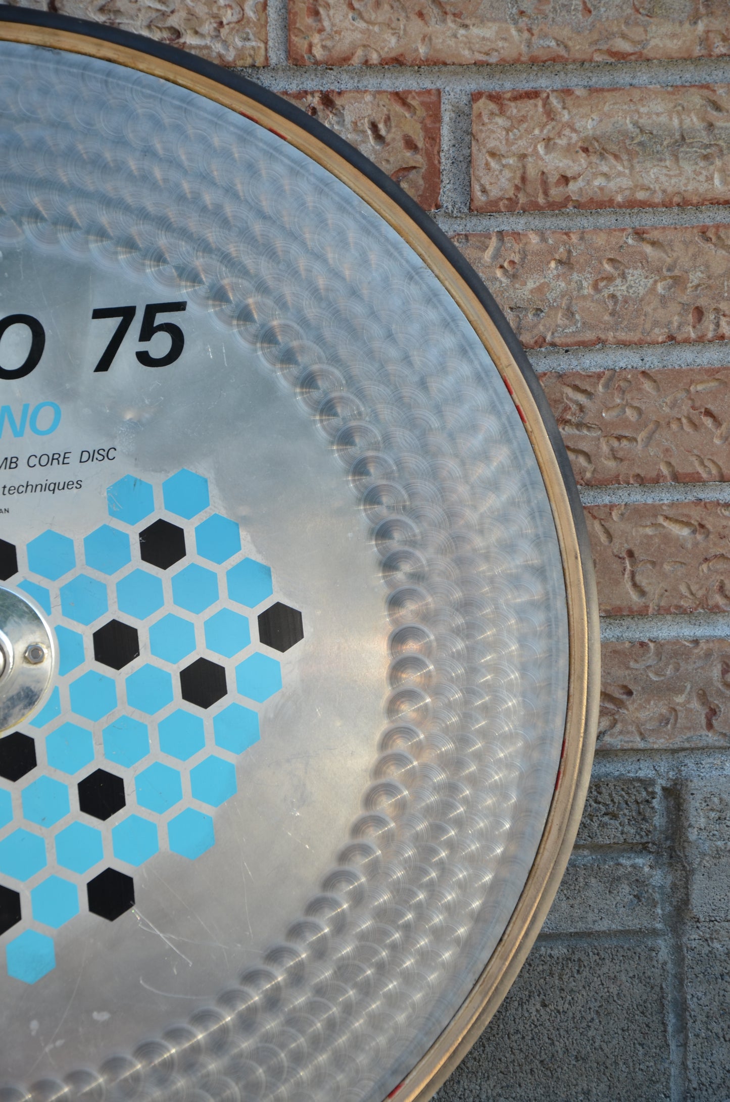 Sugino 75 Tyranno HoneyComb Disc Wheel Rear Track 700c Tubular