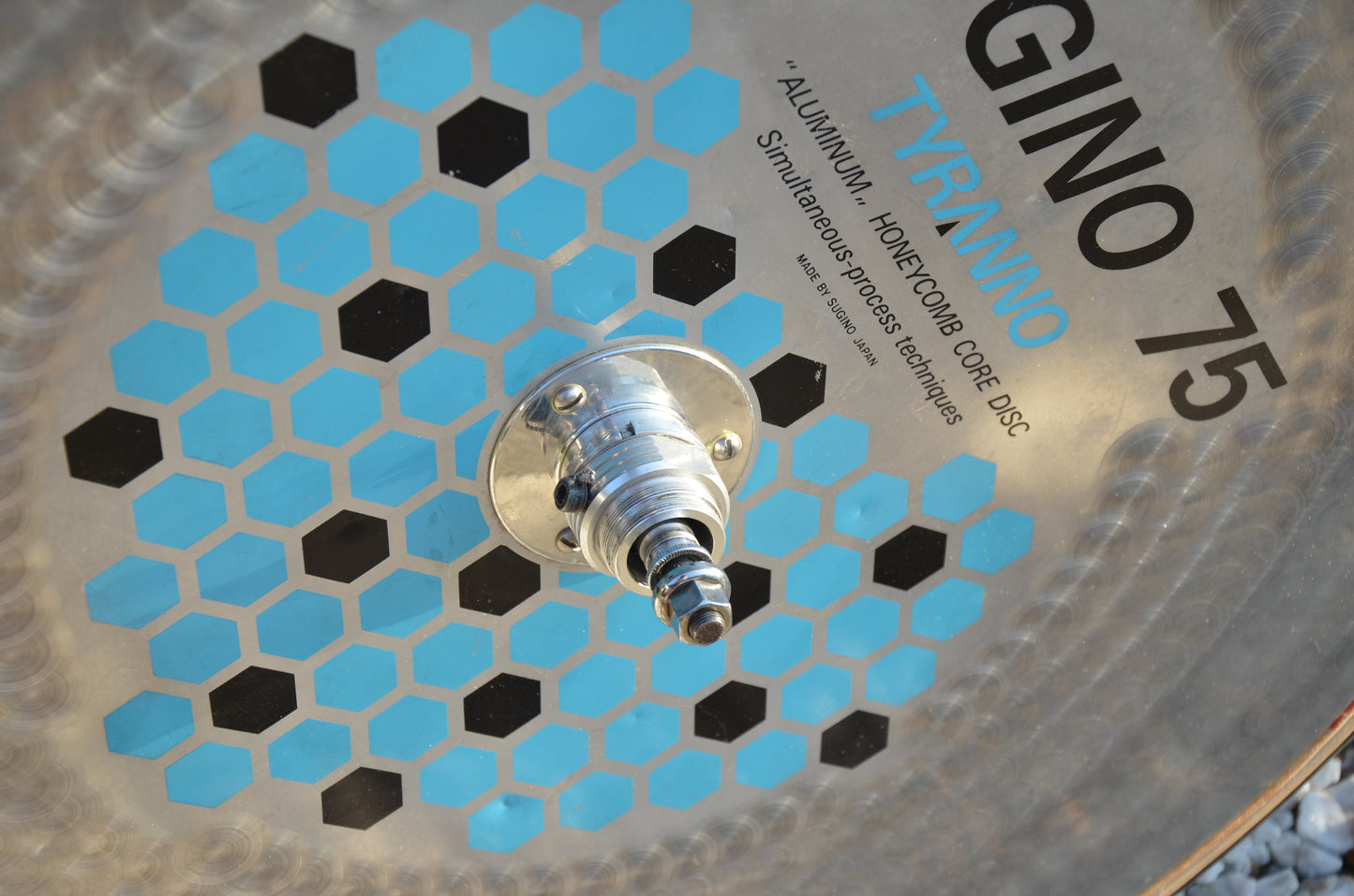 Sugino 75 Tyranno HoneyComb Disc Wheel Rear Track 700c Tubular