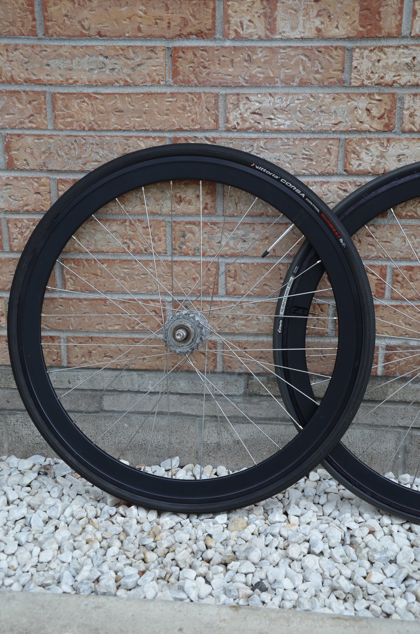 H+Son SL42 Phil Wood HF 32/32H Track Wheelset 700c