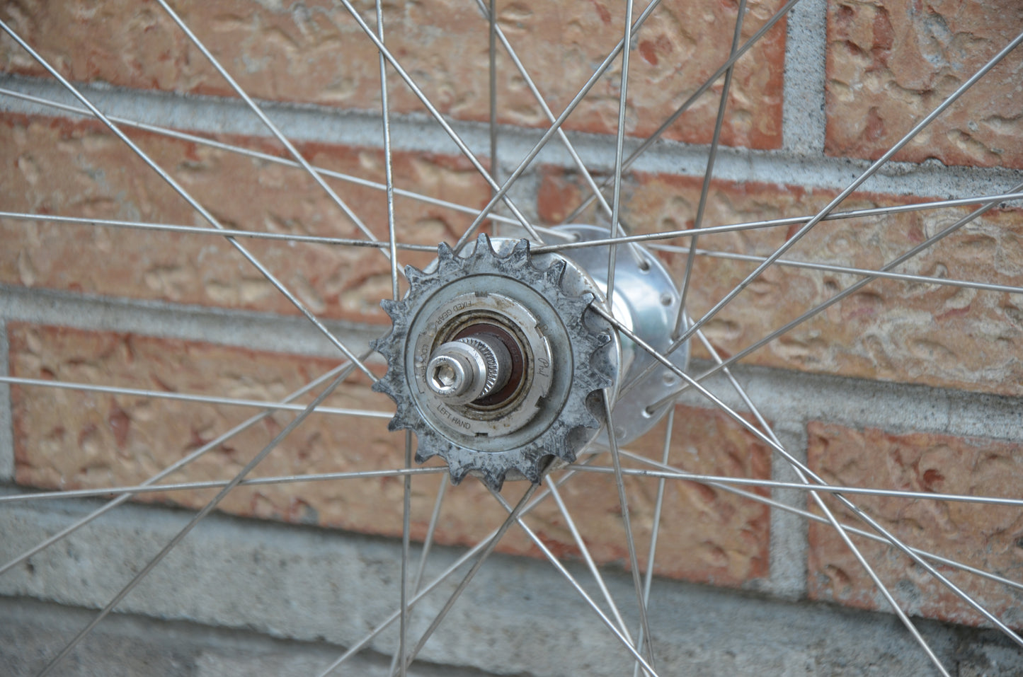 H+Son SL42 Phil Wood HF 32/32H Track Wheelset 700c