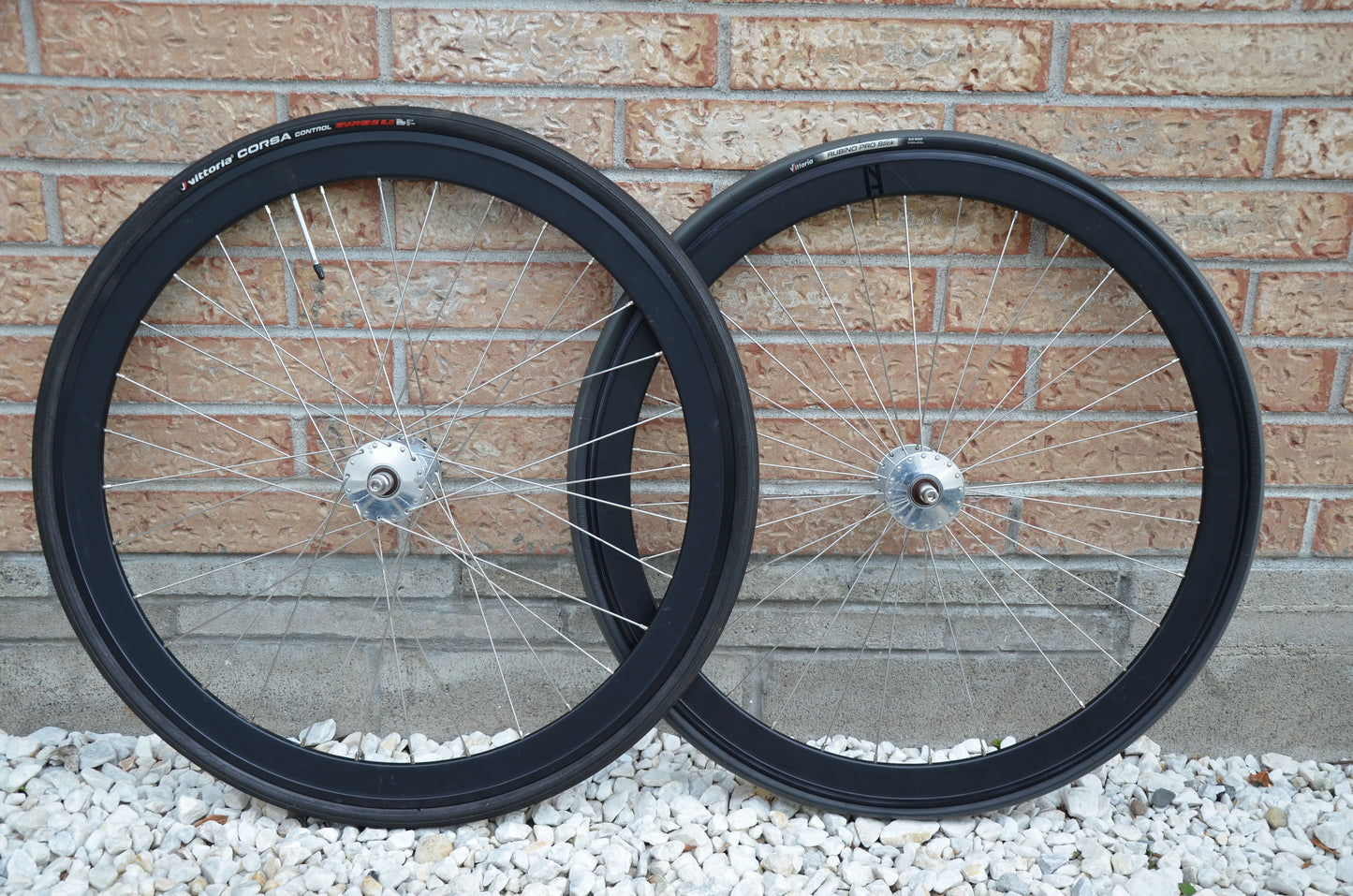 H+Son SL42 Phil Wood HF 32/32H Track Wheelset 700c