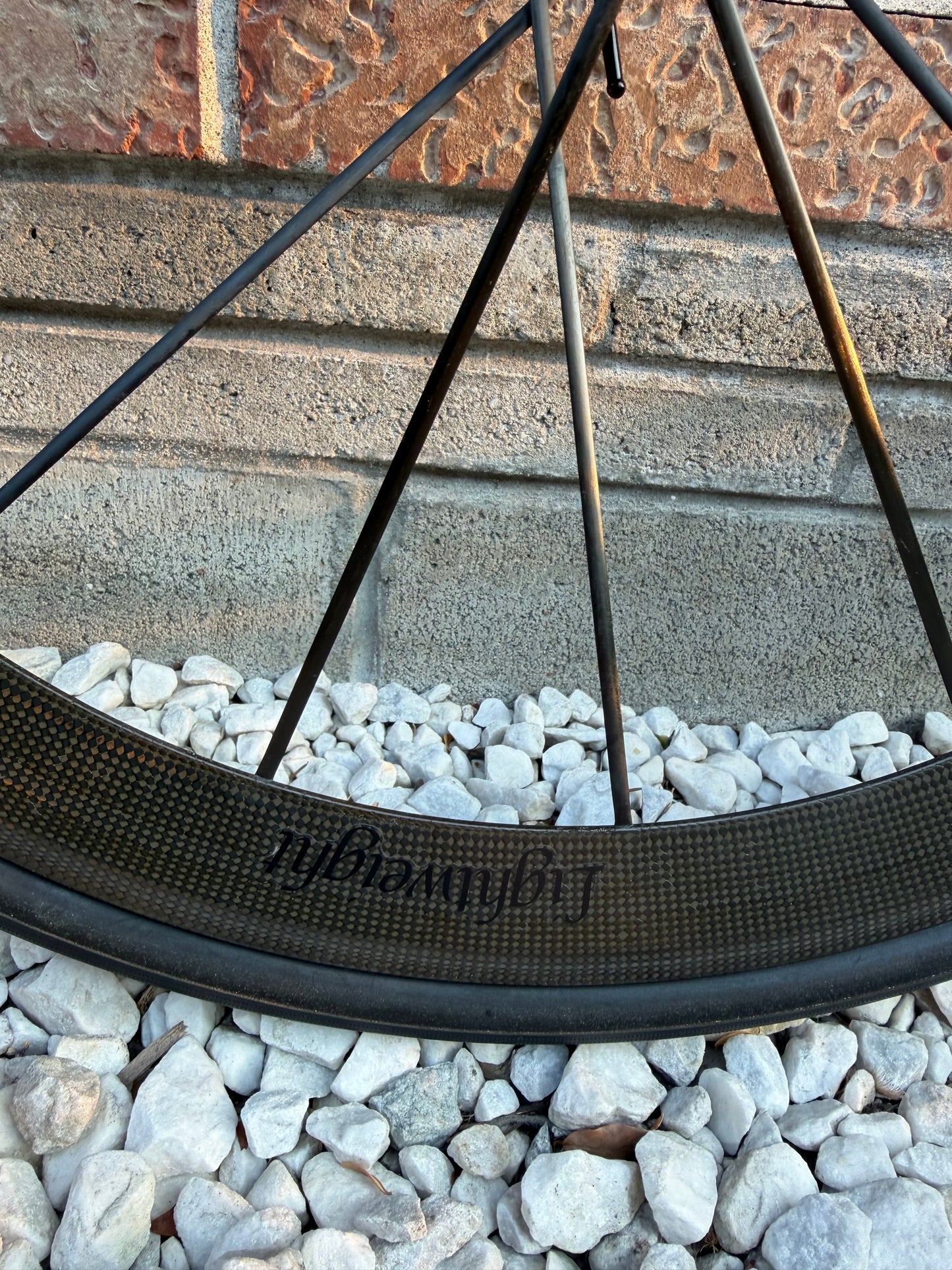 Lightweight Meilenstein Clincher Schwarz Front Wheel Rim Brake