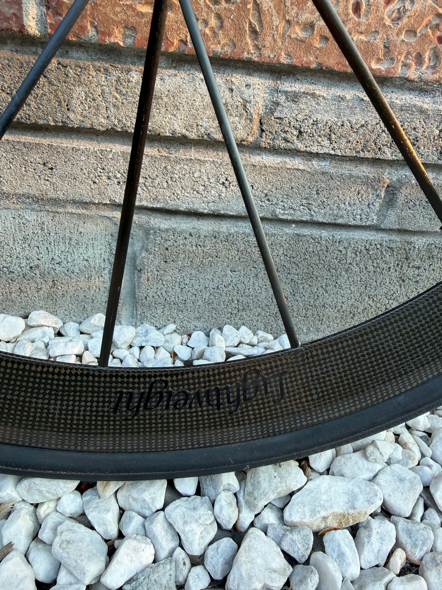 Lightweight Meilenstein Clincher Schwarz Front Wheel Rim Brake